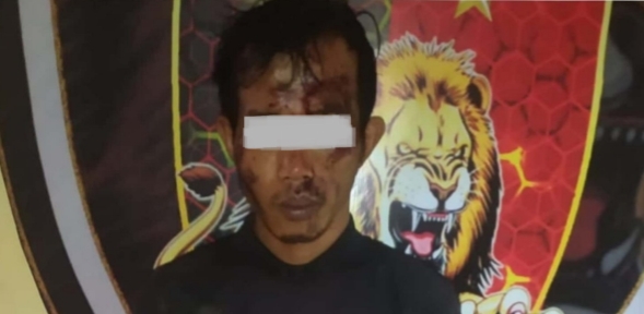 Ancam Emak-emak Pakai Parang, Ismail Dicokok Polisi