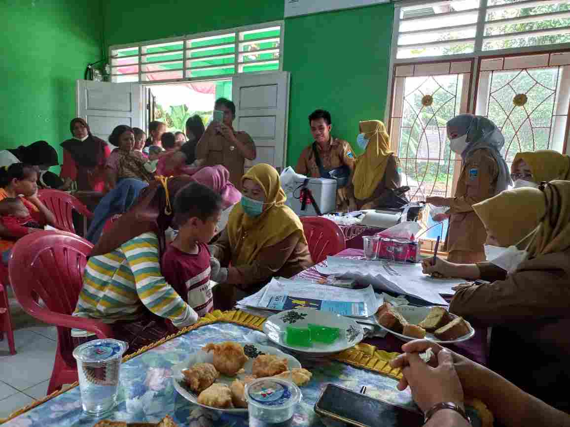 Puluhan Anak-anak Jagabaya di Imunisasi Tambahan