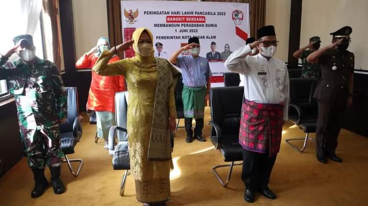 Pemkot Ikuti Peringatan Harlah Pancasila Secara Virtual