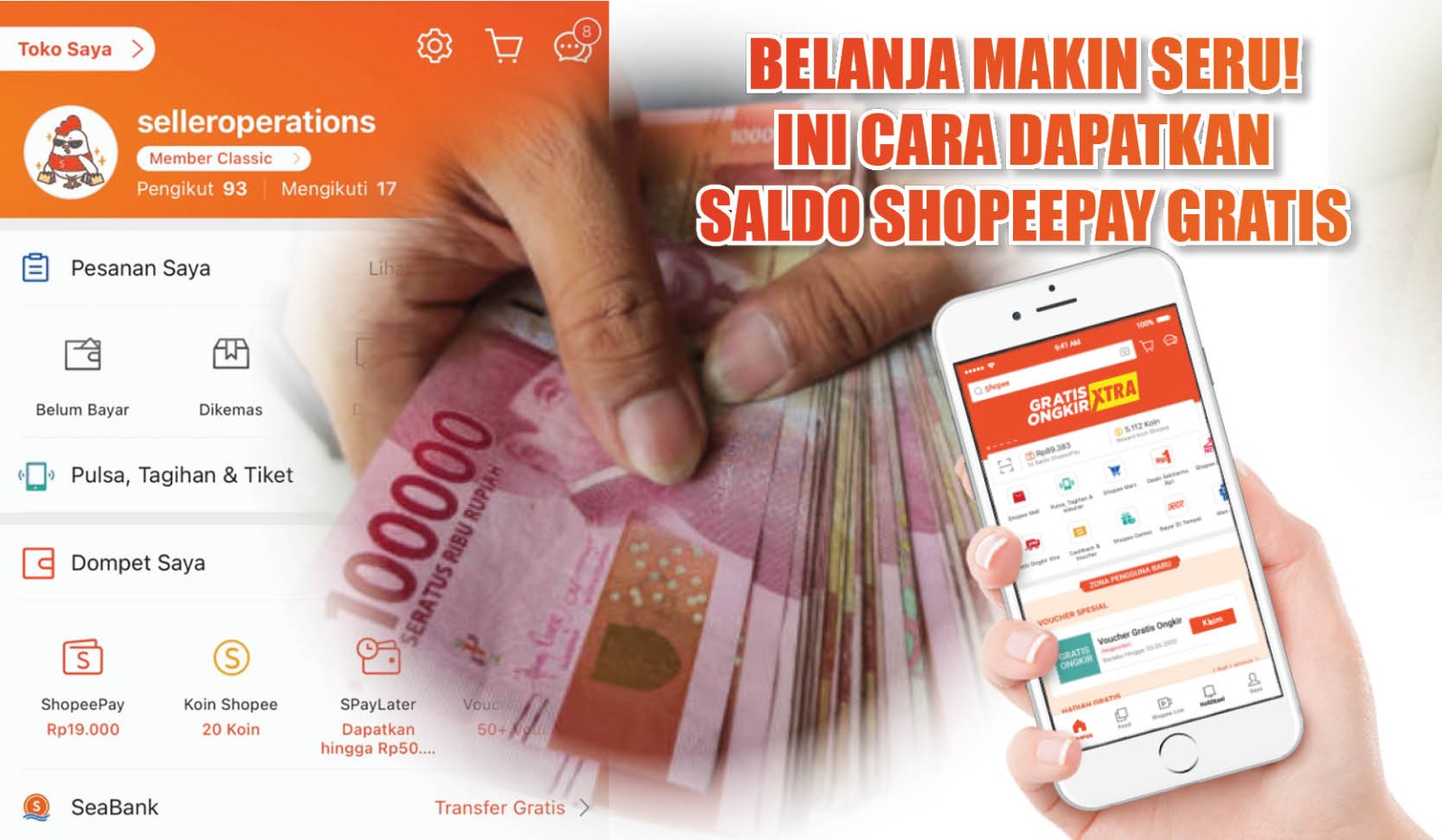 Belanja Makin Seru! Ini Cara Dapatkan Saldo ShopeePay Gratis, Dijamin Langsung Cair