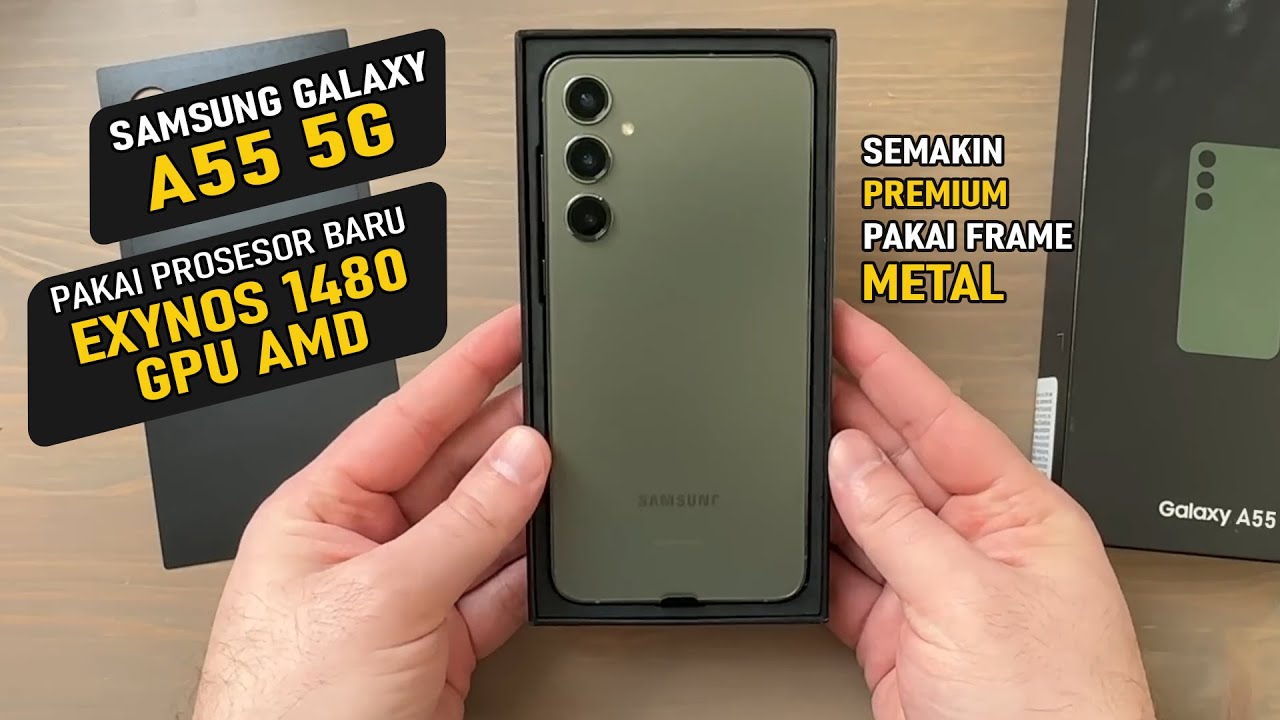 Samsung A55 5G Desain Mewah Ala Flagship, Cocok Buat Kalian Gen Z