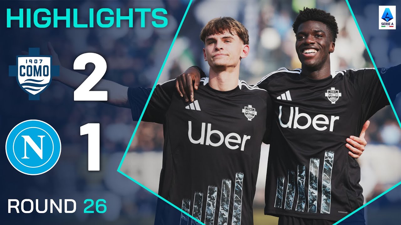 Serie A: Como 2-1 Napoli - Calon Juara Tergelincir, Terima Kasih Inter Pada Diao