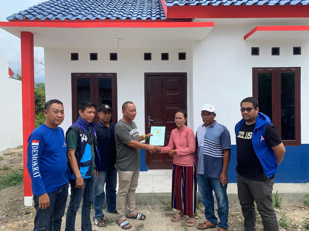 SELAMAT! Warga OKI Ini Dapat Doorprize Rumah dan Umroh HUT Demokrat Ke-23