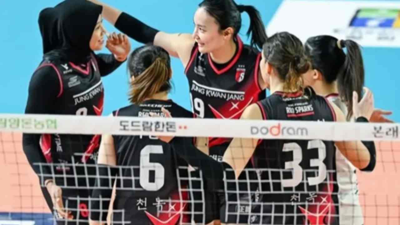 Gulung IBK Altos, Red Sparks Sukses Kudeta Hyundai Hillstate