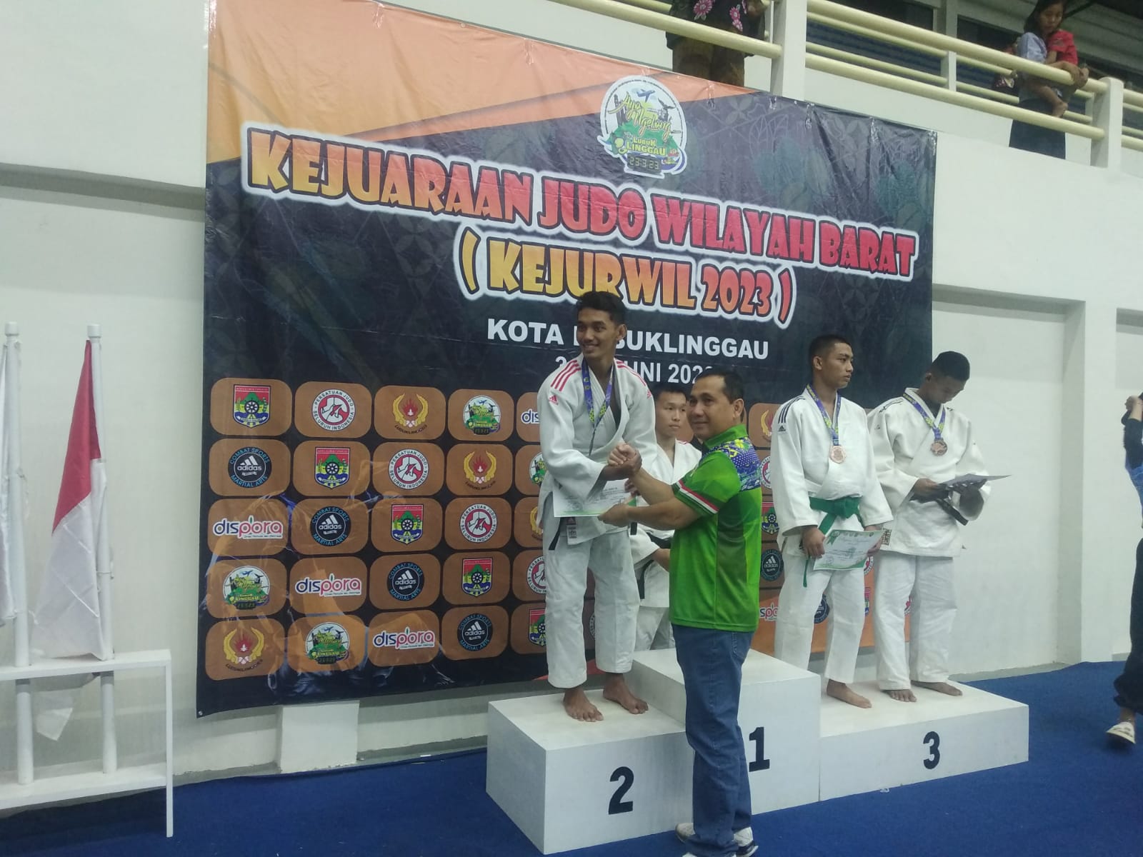 Pejudo Asal Sumsel Raih Gelar Pejudo Terbaik, Berikut Nama-Nama Pemenang Kejuraan Judo Wilayah Barat di Lubukl