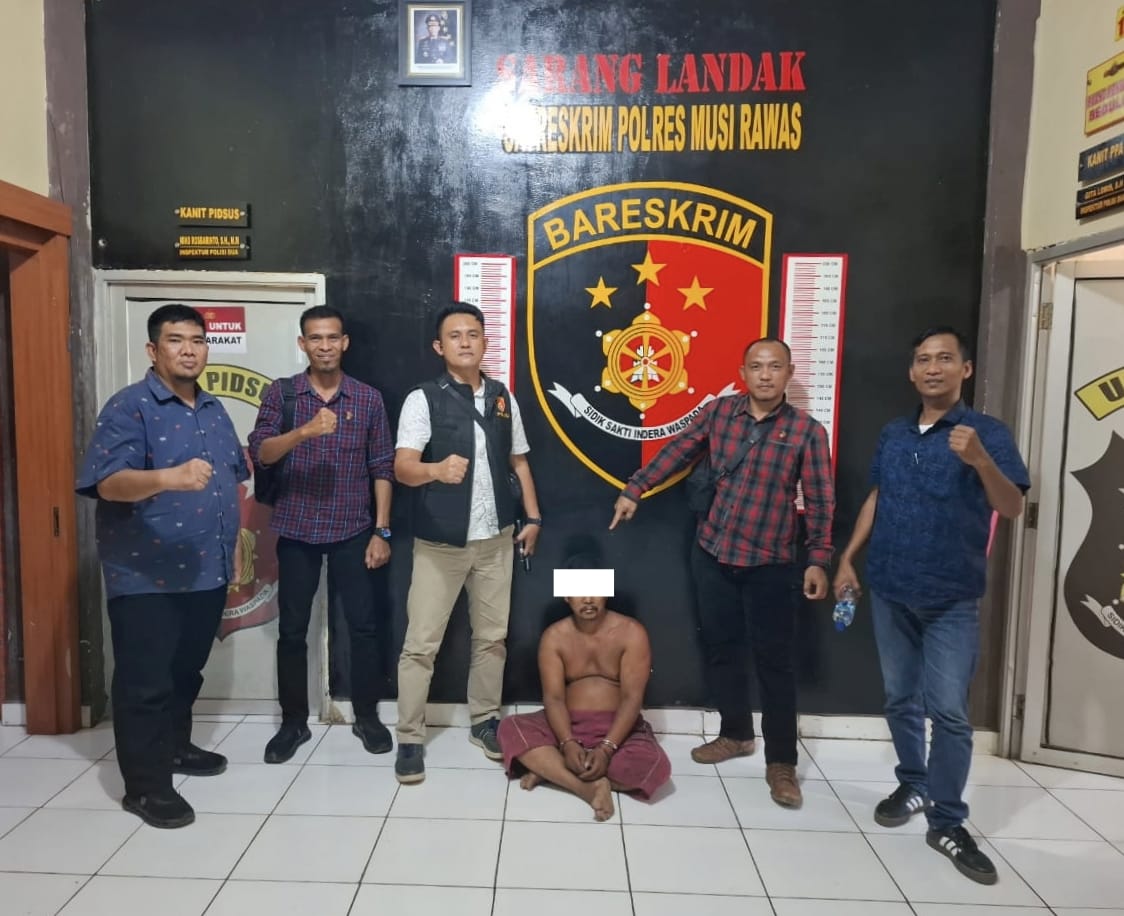 Diduga Cabuli Dua Bocah Dibawah Umur, Unit PPA Satreskrim Polres Musi Rawas Ringkus Petani Kopi