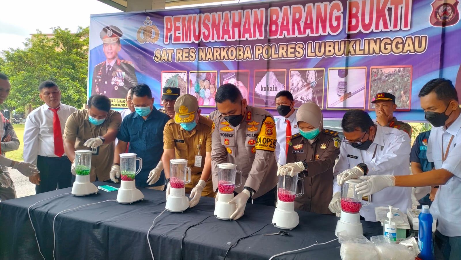 Kapolres Lubuklinggau AKBP Bobby Kusumawardhana: Kami Peduli Pemberantasan bahaya Latin Narkoba