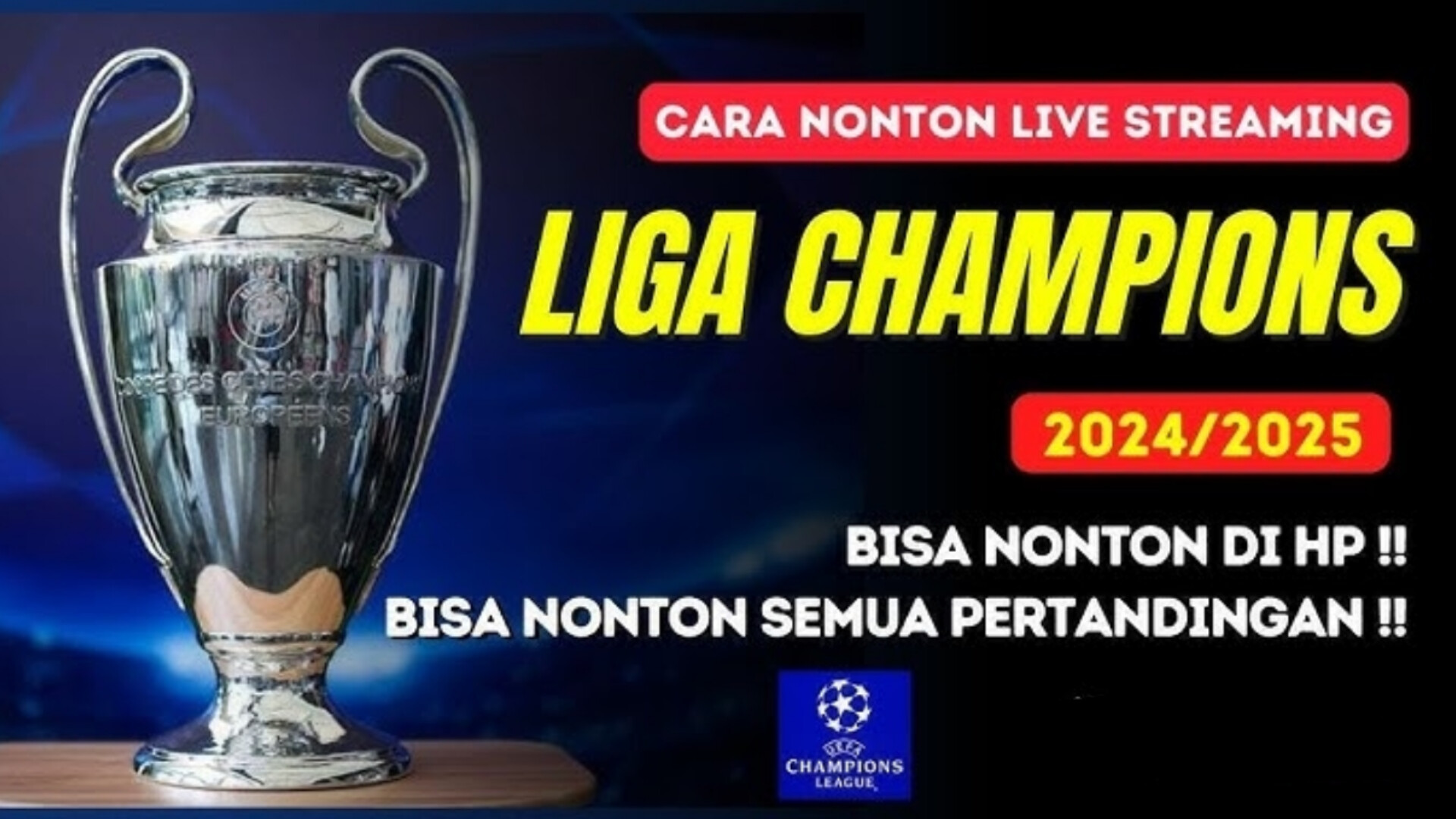 Anti Ribet dan Mudah, Begini Cara Menonton Live Streaming Liga Champions Eropa 2024