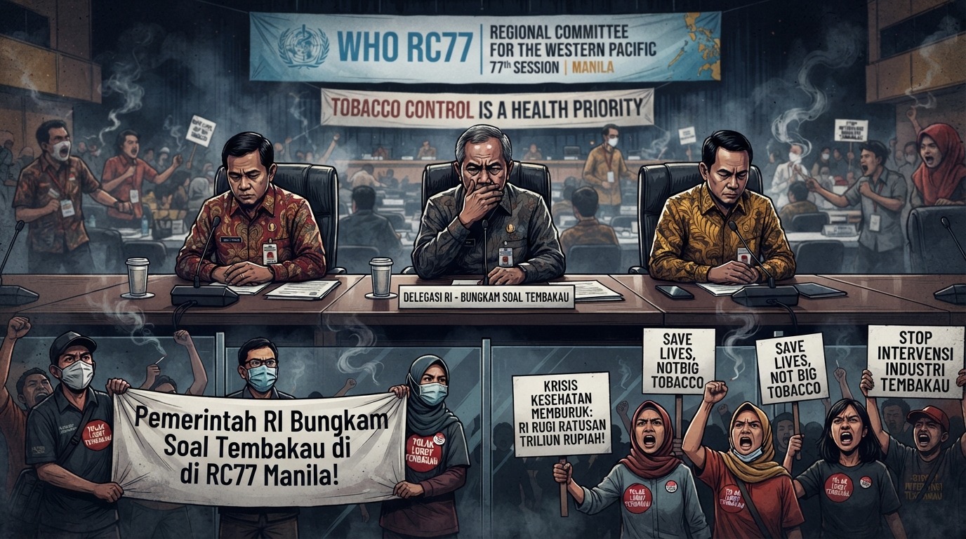 DARURAT NASIONAL! RI Bungkam di Panggung Dunia, Ancaman Maut Rokok dan Penyakit Siap Hantam Indonesia!