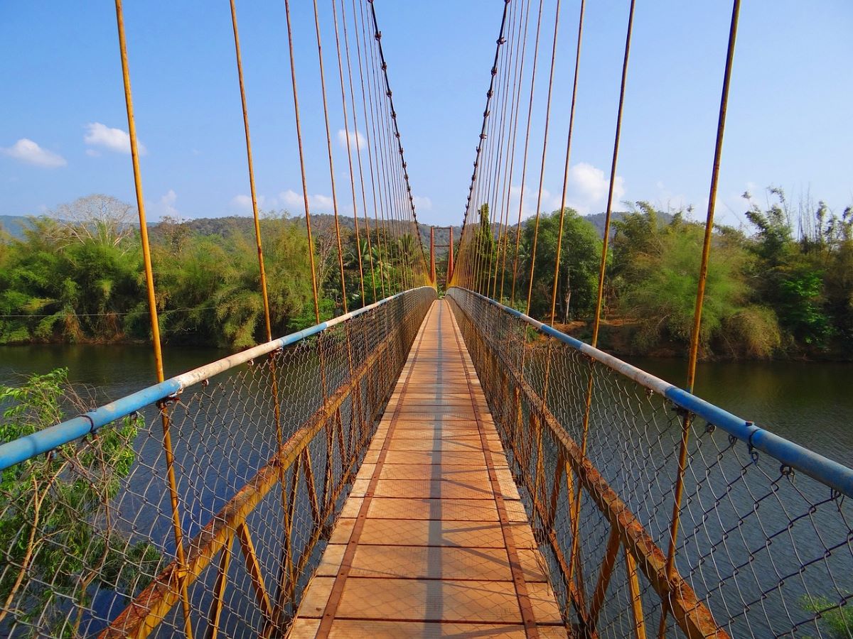 Inilah Jembatan Gantung Pucangagung - Tursino, Permudah Warga Jateng Menuju Ladang, Disini Lokasinya