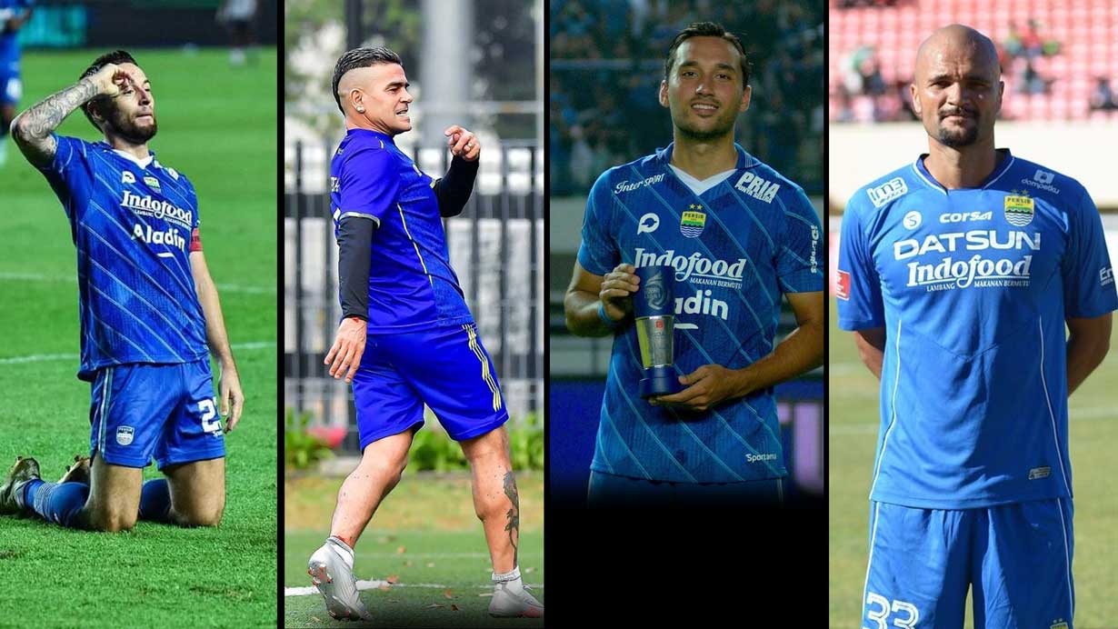 Berkibar di Liga Indonesia, Ini 9 Pemain Naturalisasi Timnas Indonesia Andalan Persib Bandung, Siapa Saja?