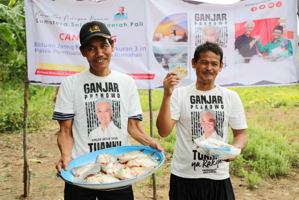Tingkatkan Kesejahteraan Warga Desa Pandan PALI, Nelayan Ganjar Gelar Pelatihan Membuat Ikan Asin Rumahan