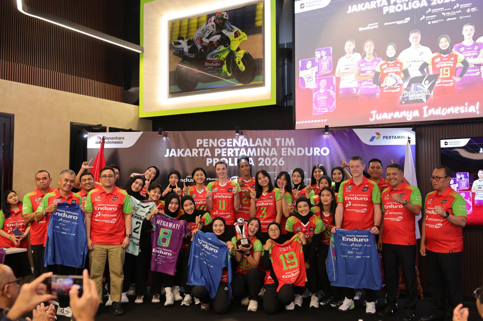 Jakarta Pertamina Enduro Perkenalkan Tim Proliga 2026, Target Pertahankan Gelar Juara
