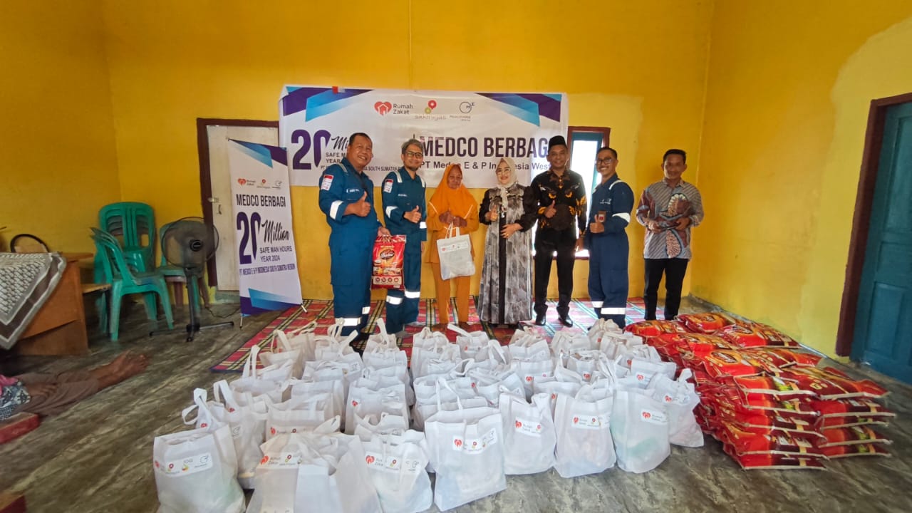 Capai 20 Juta Jam Kerja Selamat, Medco E&P Gelar South Sumatera Region Berbagi