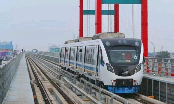 LRT Kota Palembang, Proyek yang Dianggap Gagal Kini Layani 3 Juta Penumpang