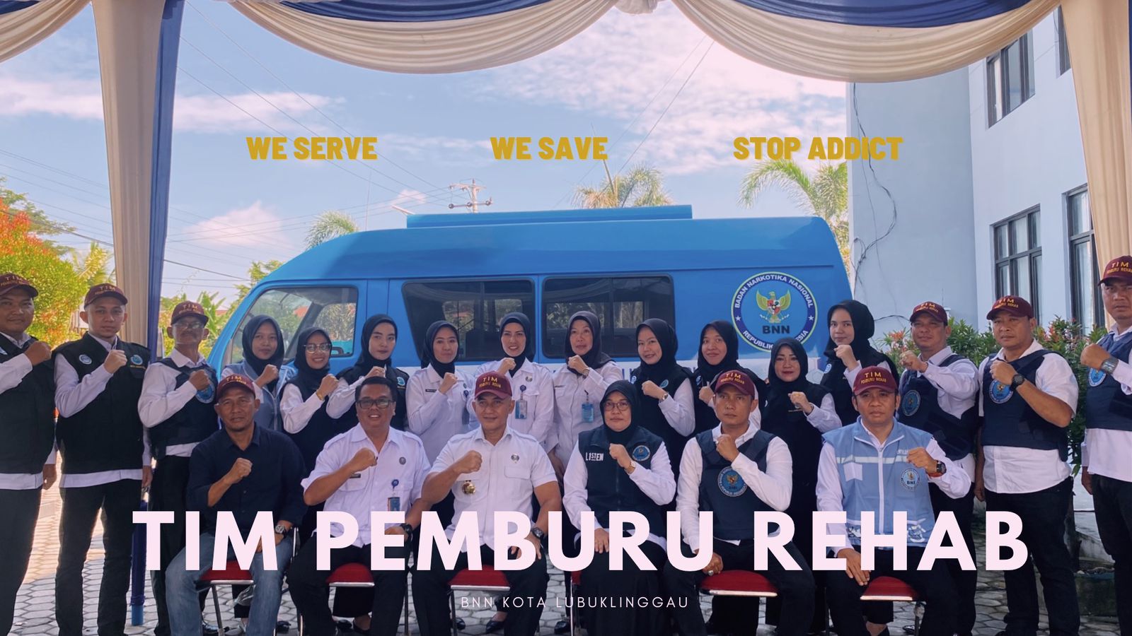 Tim Pemburu Rehab BNN Lubuklinggau Sudah Dilaunching, Siap-Siap Pecandu Narkoba Dijemput Dirumah Loh