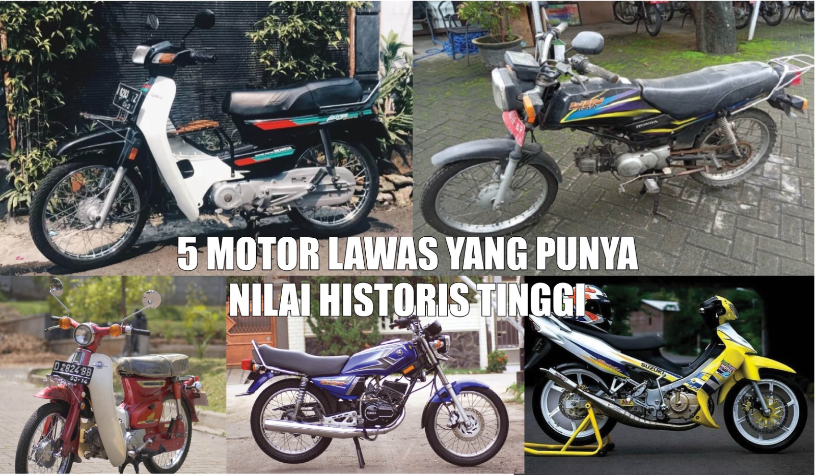 Kembali Jadi Incaran Kolektor 5 Motor Lawas Ini Punya Nilai Historis