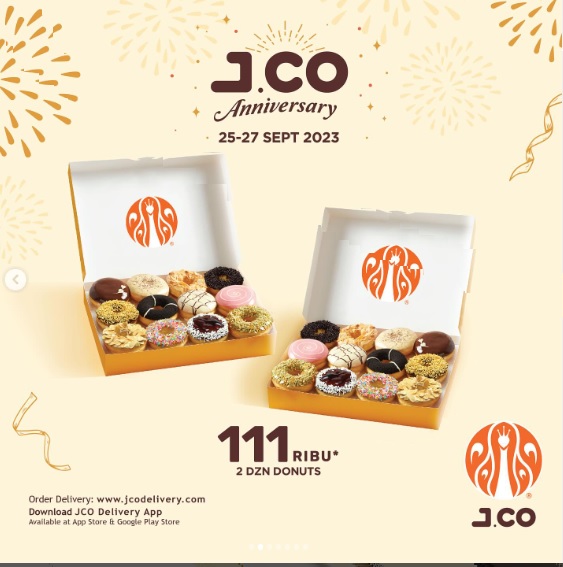 CEPETAN! Dapatkan 2 Box Donat  Hanya Rp111Ribu Promo Terbaru J.CO