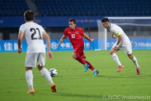 Timnas Indonesia U-24 Tersingkir Asian Games, Kalah 0-2 dari Uzbekistan di 16 Besar