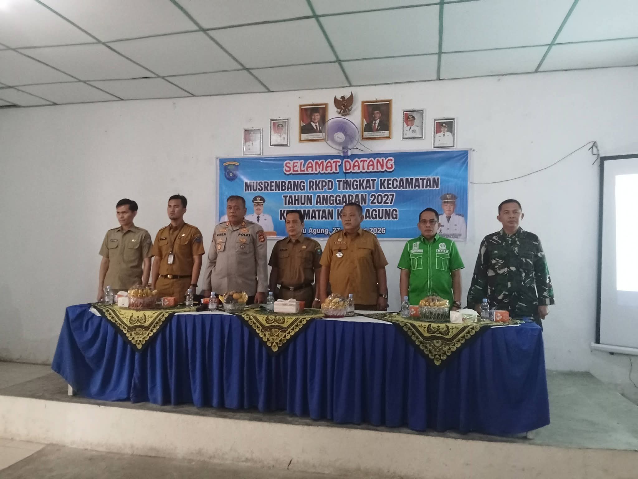 Buka Musrenbang RKPD 2027, Ini Pesan Camat Kayuagung