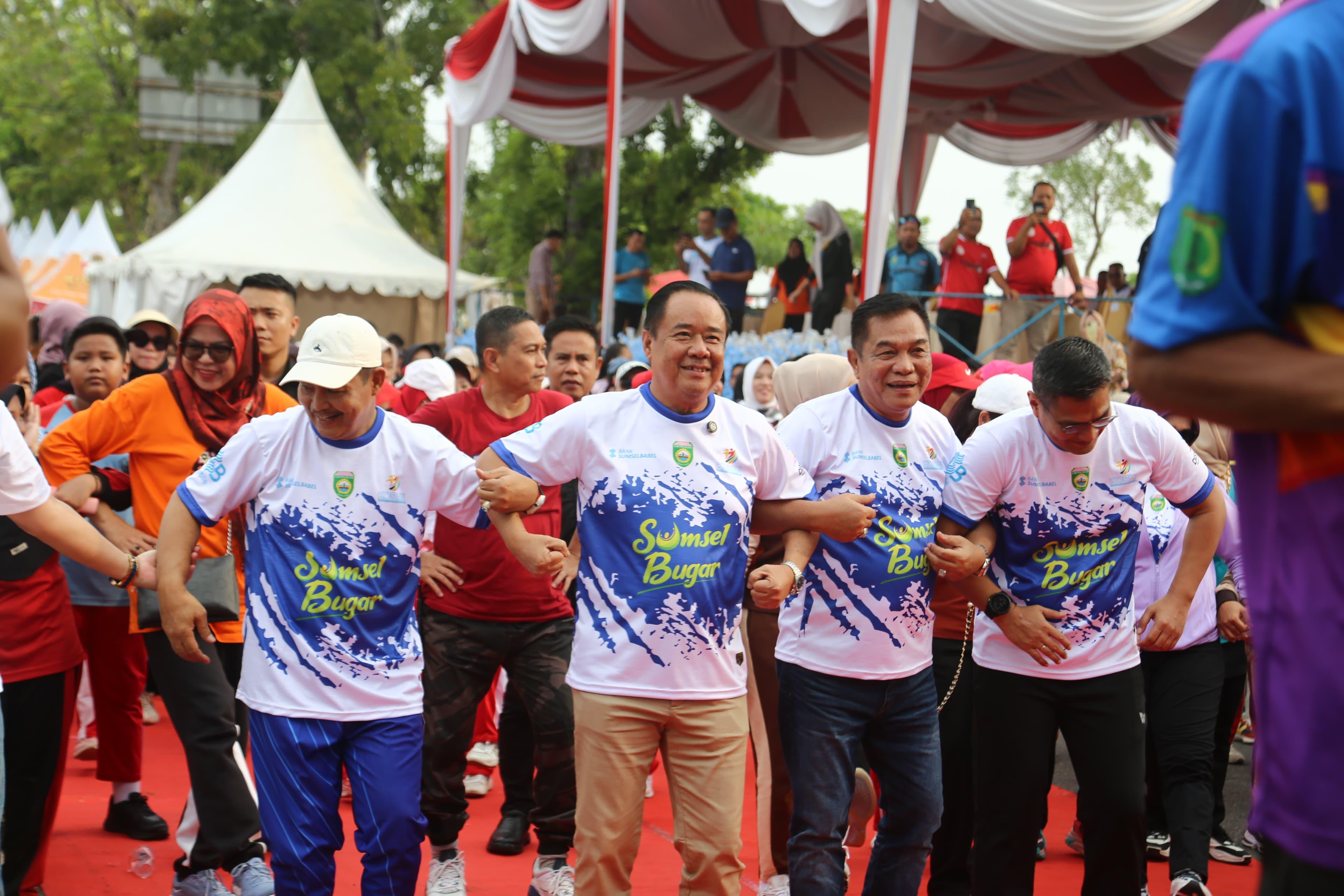 Wagub Cik Ujang Resmikan KORMI Goes to School: Bangkitkan Semangat Olahraga Tradisional di Muba