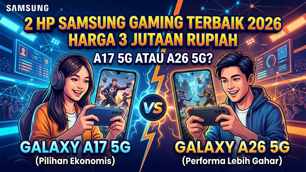 2 Rekomendasi Galaxy A Series Paling Tangguh untuk Mobile Legends dan Free Fire
