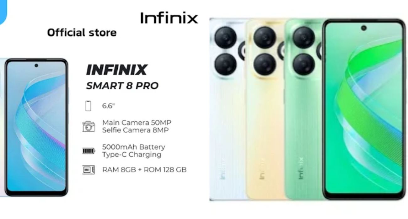 Harga 1 Jutaan! Infinix Smart 8 Pro: Smartphone Murah Spek Dewa, Gak Beda Jauh dari Infinix Hot 40 Pro