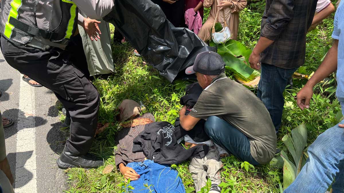 Motor Oleng Hantam Lubang di OKU Timur, Dua Penumpang Tewas Tertabrak Mobil Misterius