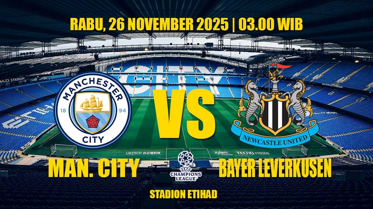 Liga Champions Manchester City vs Bayer Leverkusen - Saatnya Bangkit Menyambut Raksasa Jerman di Etihad 