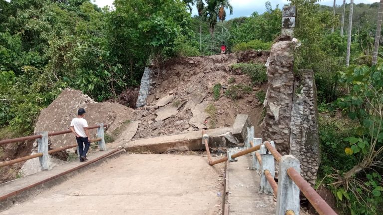 Alhamdulillah! Jembatan Lubuk Atung-Trembeling Jaya Kabupaten Lahat Segera Diperbaiki
