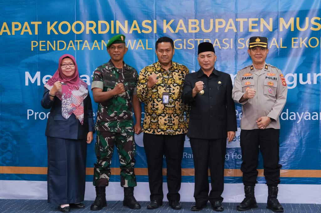 Keren!, 7 Wilayah di Indonesia Jadi Contoh Program Regsosek, Muba Salah Satunya