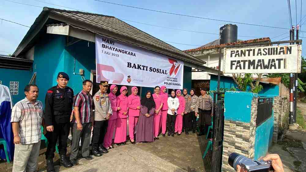  Sambangi Panti Asuhan Fatmawati Palembang, Kabid Propam Polda Sumsel Sampaikan Ini