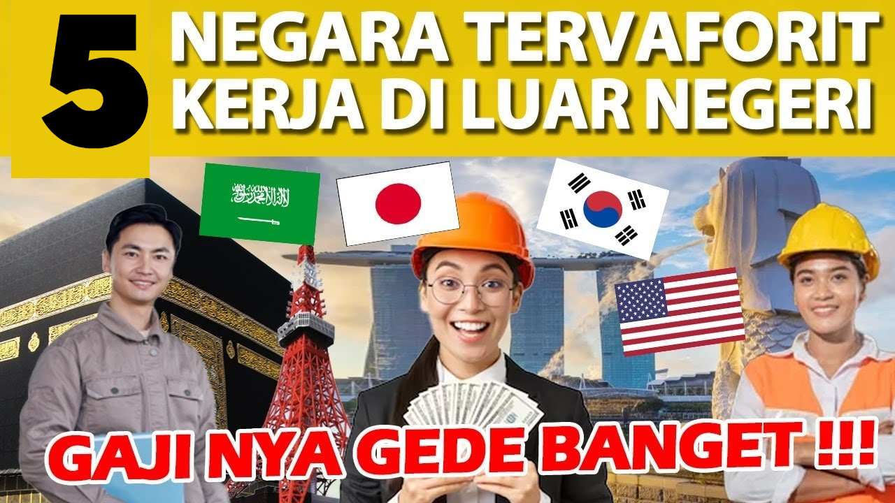 5 Negara Paling Favorit untuk Tujuan Bekerja di Luar Negeri, Gajinya Gede Banget!