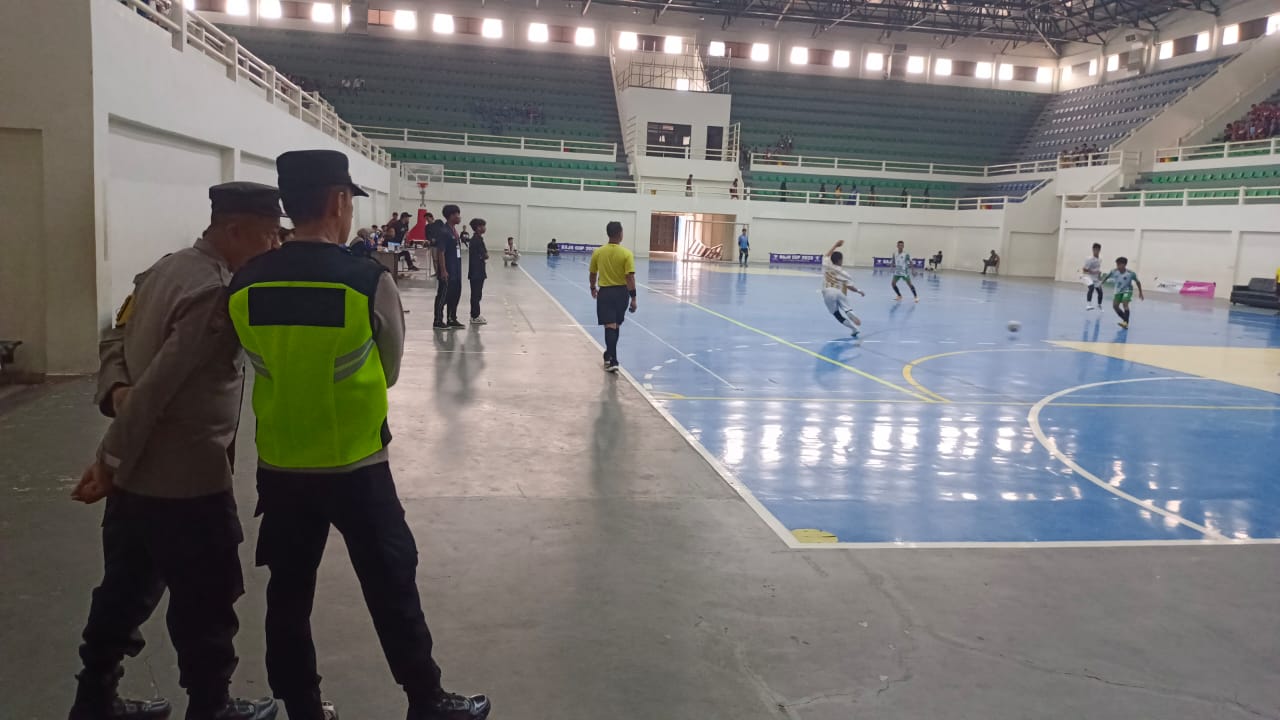 Polres Lubuk Linggau Dukung Kelancaran Pelaksanaan Turnamen Raja Futsal 2025
