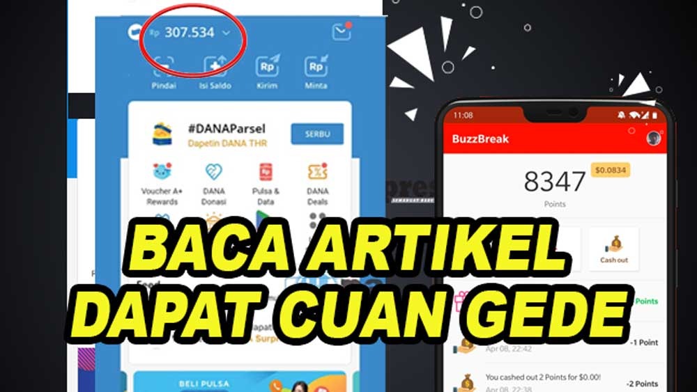 Cuman Baca Artikel Dapat Saldo DANA Gratis Rp120 Ribu Sekali Tarik, Langsung Cair!