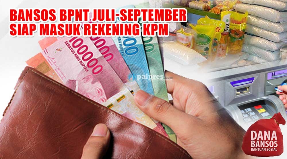 Cair Lewat Pos, Bansos BPNT Juli-September Siap Masuk Rekening KPM, Cek Tanggalnya di Sini