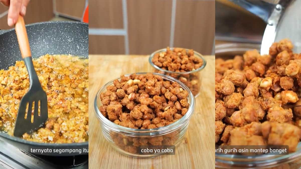 Bikin Kacang Kribo Sendiri, Rasanya Enak dan Cara Membuatnya Super Mudah!