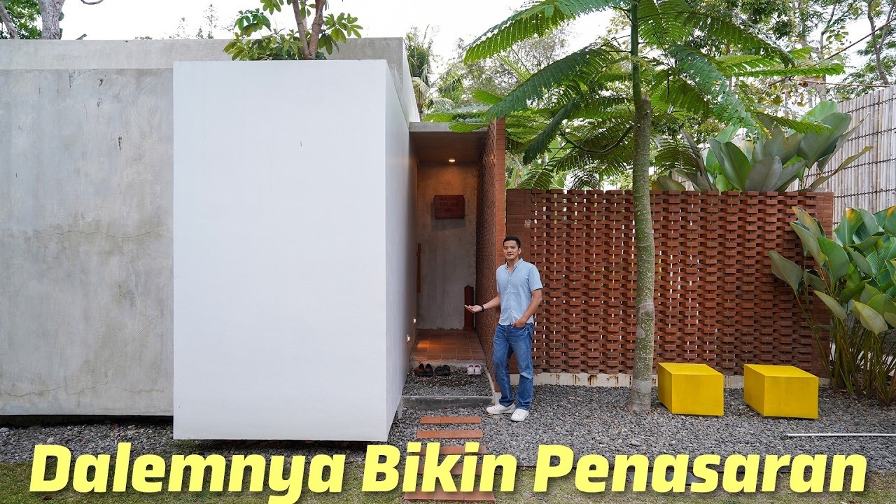 Villa Tersembunyi di Balik Pohon Jati: House Tour Villa Semak Jogja