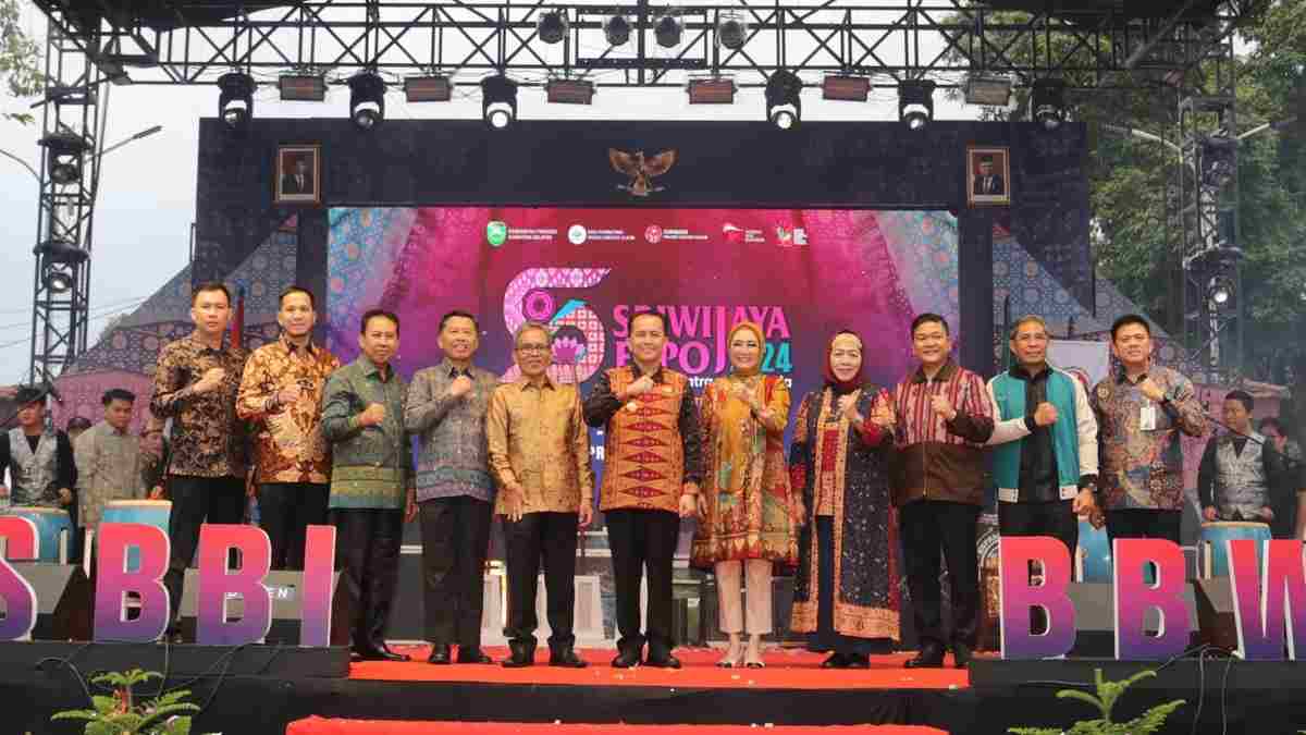 110 Stand Ikuti Pameran Terbesar Indonesia, Pj Gubernur Sumsel Buka Sriwijaya Expo