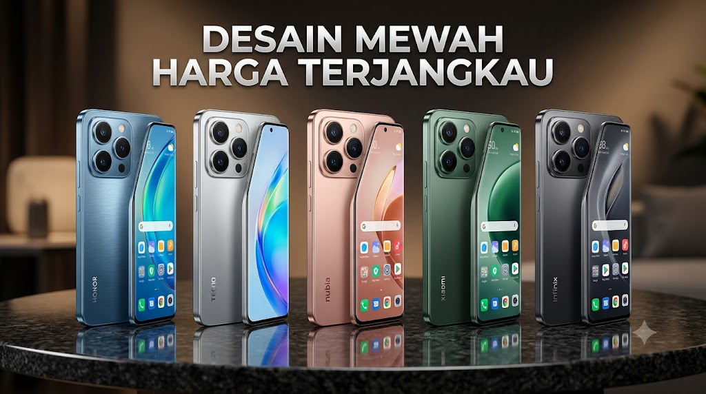 Gaya Mewah Rasa iPhone, Ini 5 Pilihan HP Android Mirip iPhone Terbaik di Tahun 2026