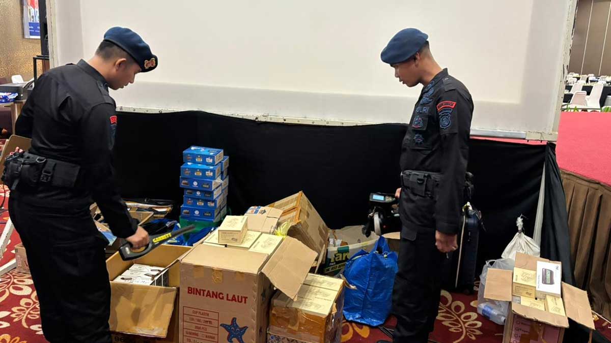 Polda Sumsel All Out Jaga Keamanan PORNAS XVII KORPRI di Jakabaring dan Sejumlah Venue