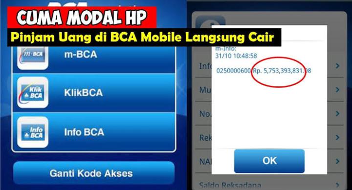 Bisa dari Rumah, Begini Cara Aktivasi Pinjam Uang di BCA Mobile, Pinjol Resmi OJK!