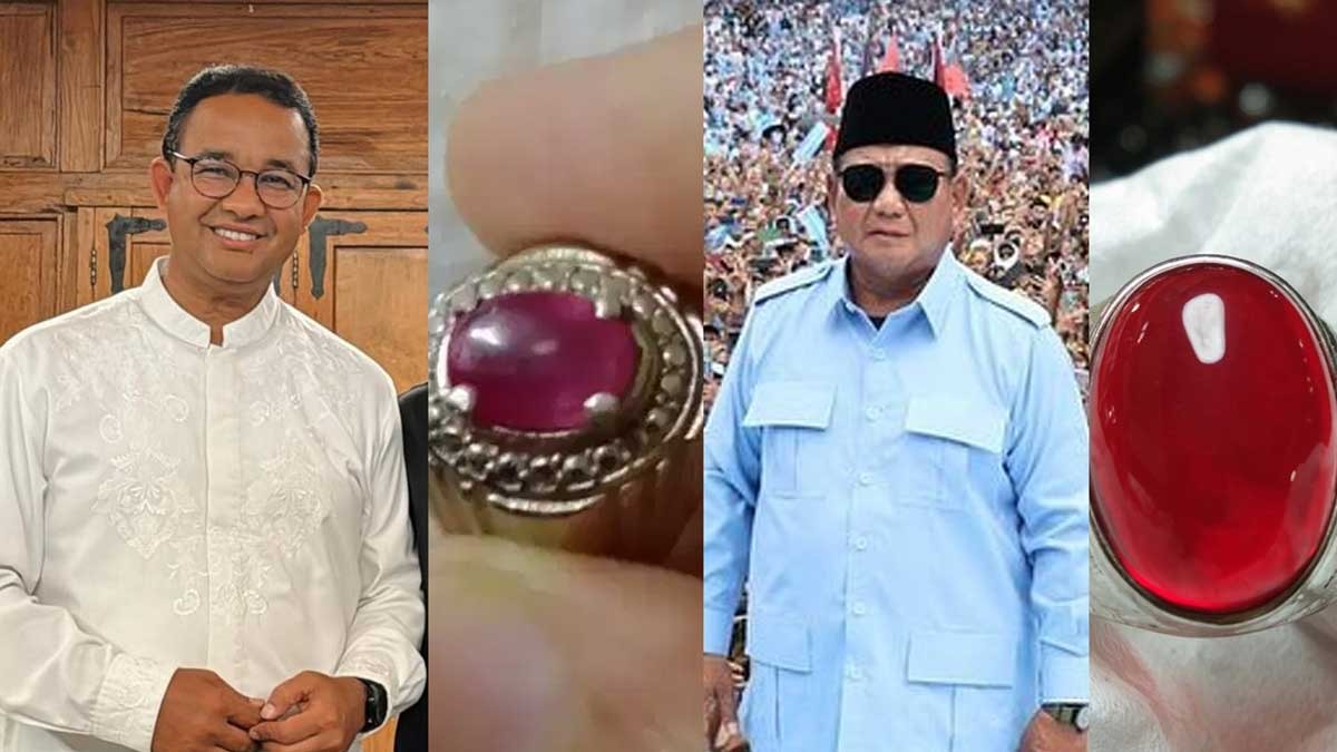 Ini Batu Akik Prabowo dan Anies, Ada Kisah Uniknya Dibalik, Cek Segera!