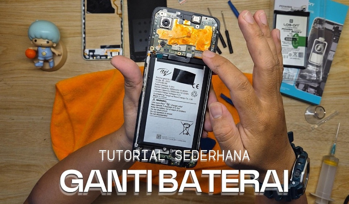 Jangan Langsung ke Service Center! Cara Mudah Ganti Baterai Itel P55 yang Rusak