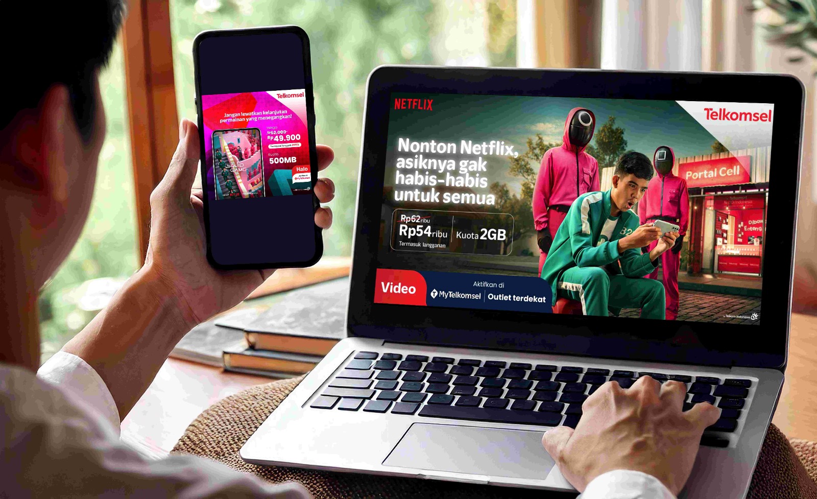 Tahun Baru Saatnya Nonton, Dapatkan Promo Paket Netflix Telkomsel Hanya Rp49.900!