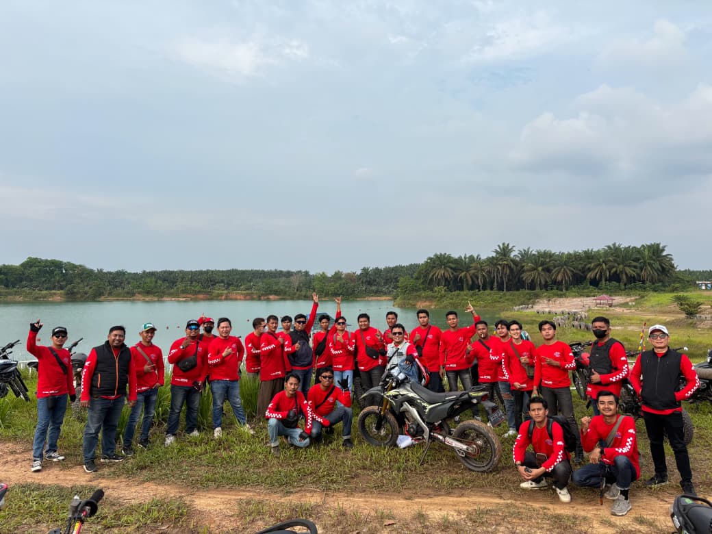 Honda CRF Fun Adventure, Ajang Seru Pecinta Off-Road di Sungai Lilin