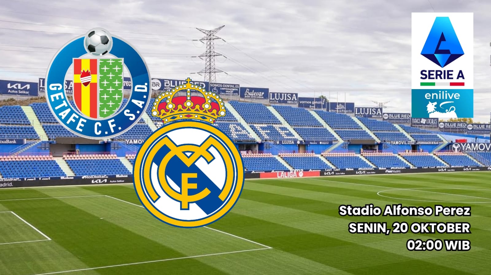 LA LIGA: Getafe vs Real Madrid - Prediksi, Preview dan Susunan Pemain