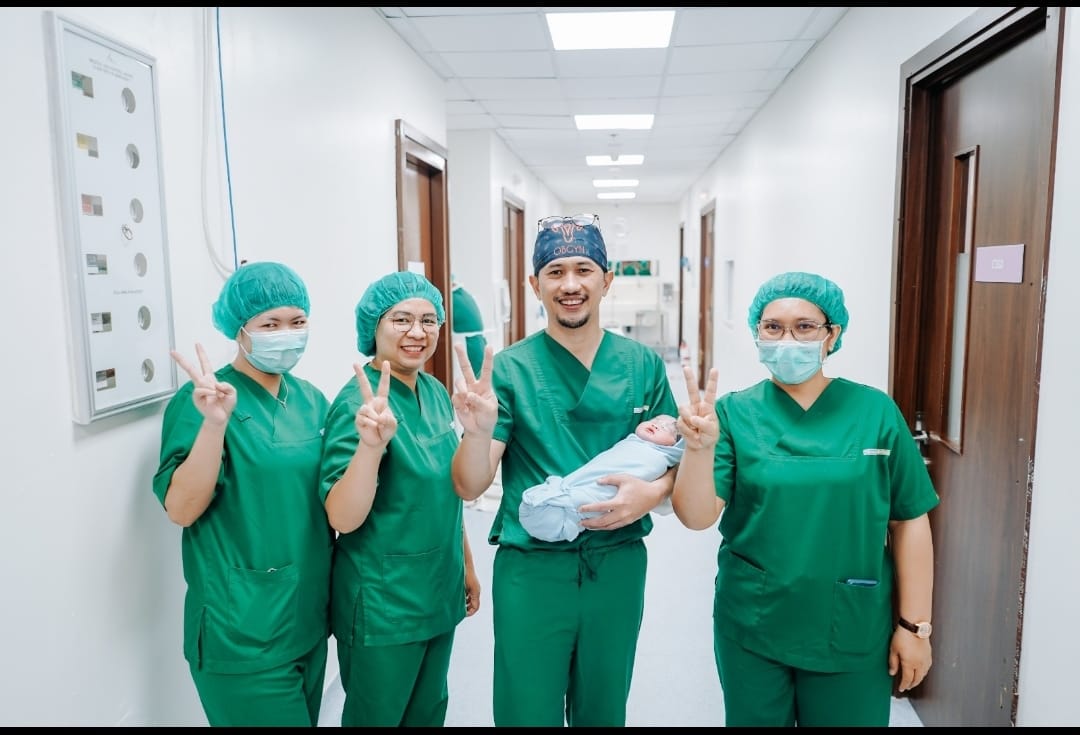 Klinik Blastula IVF RS Siloam Palembang Rayakan Kelahiran Bayi Tabung ke-200