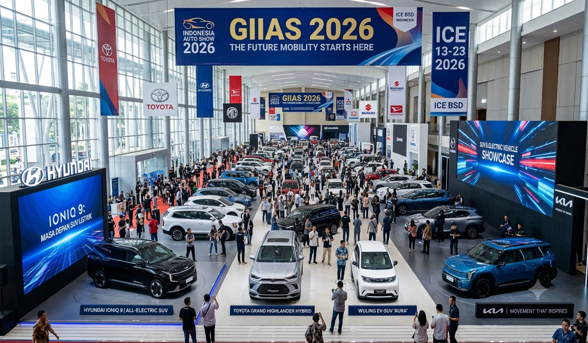 GIIAS 2026: Deretan Mobil Listrik & SUV Terbaru yang Wajib Ditunggu