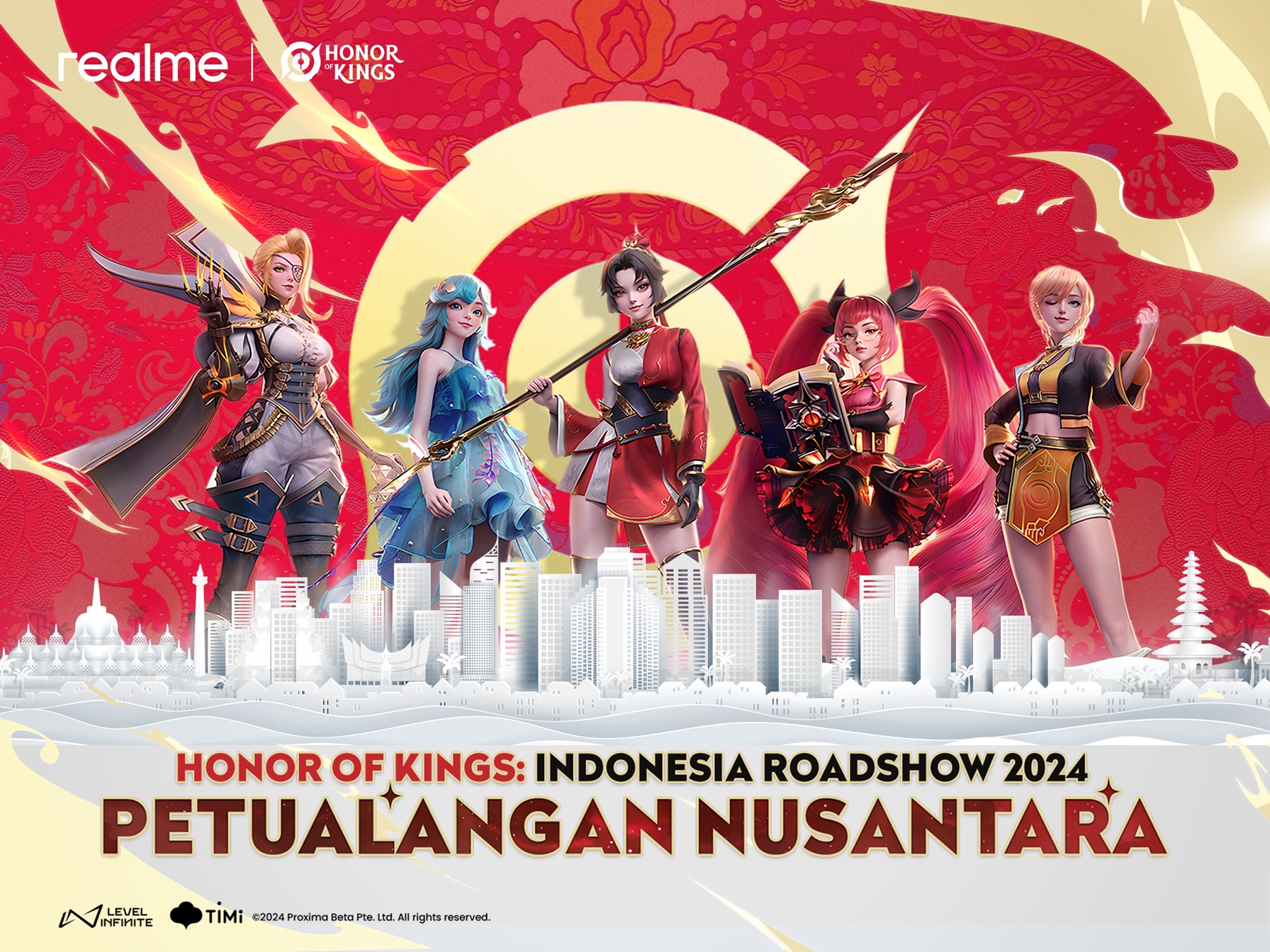 realme 13 Smartphone Gaming Kolaborasi dengan Honor of Kings, Gelar Turnamen di 300 Kampus 